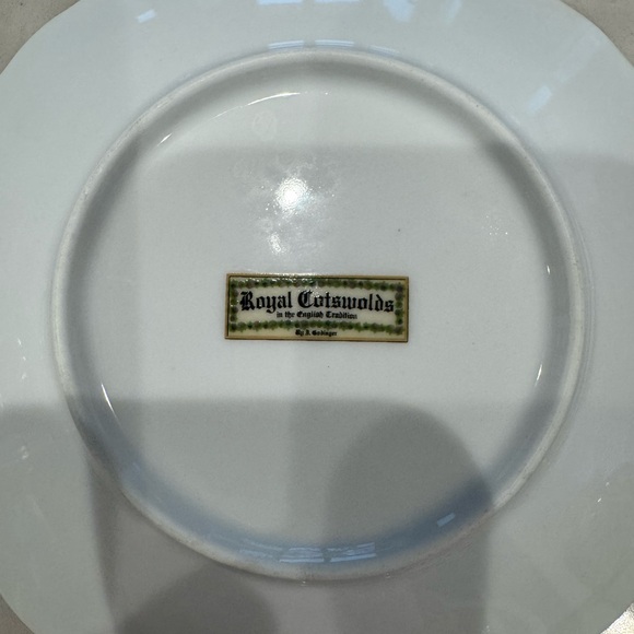 Vintage Royal Cotswolds Porcelain Tea Cup and Saucer Set of 2 - Picture 6 of 6